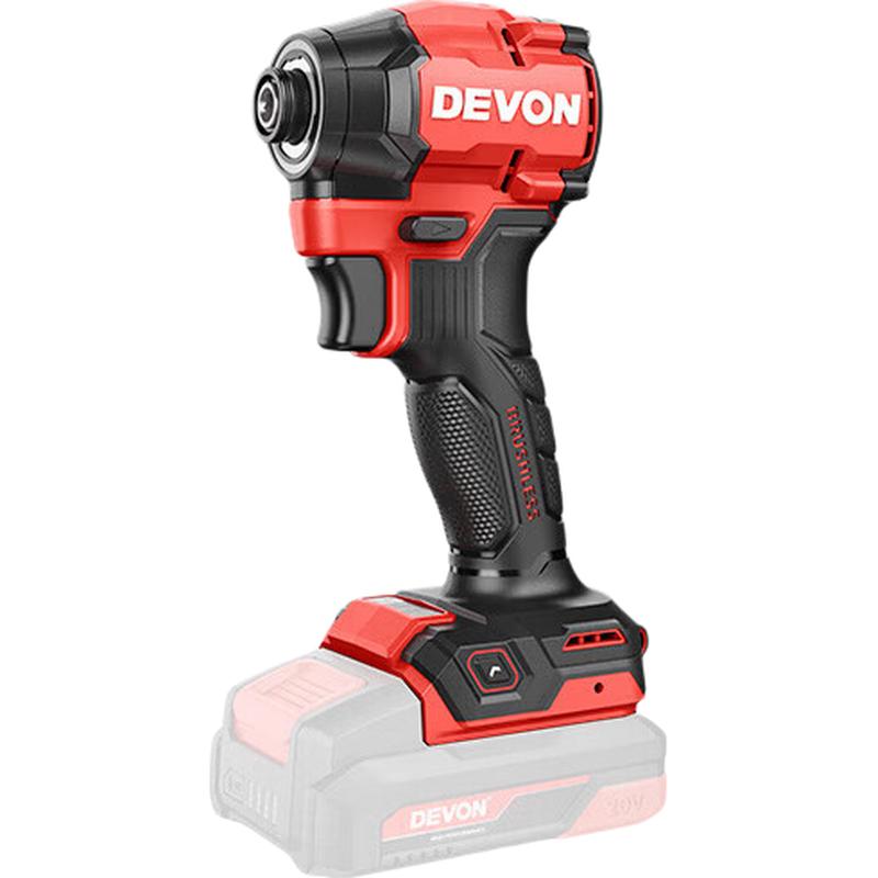Devon 20V sladdlös slagskruvdragare CN-kontakt (adapter ingår)