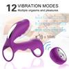 Male Penis Vibrating Ring Ejaculation Cock Stimulator Clitoris Massager Vibrator Sex Toys