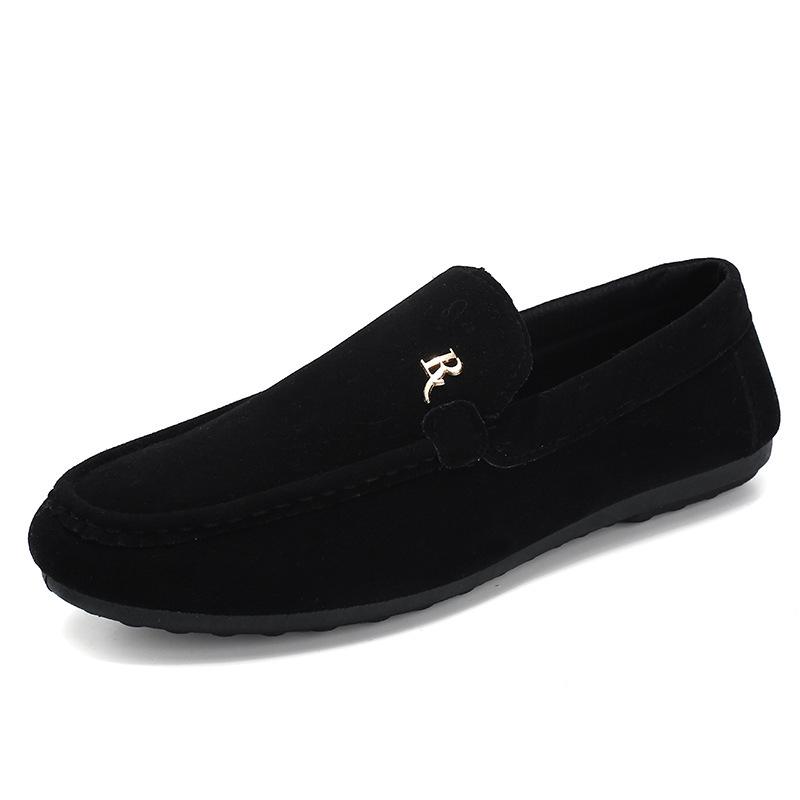 Herren Übergröße Koreanischer Stil Slipper Casual Loafer mit weicher Sohle