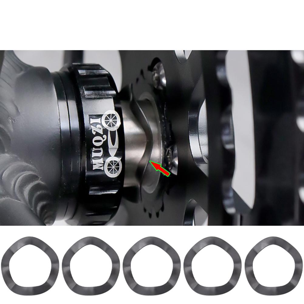 5 Pcs Crankset Shaft Washer Bb30 Pf30 Bb386 Bottom Bracket Adjust Washers 24mm 30mm Wave Washer Mountain Bike Parts