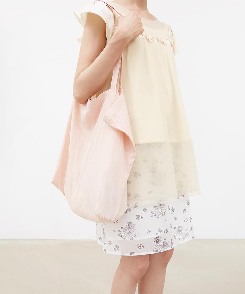 Koseumoseu Sheer Steps Girl Skirt (White)