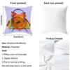 Creative Food Fruit Print Pillow Case Pattern Printed Pillowcase for Living Room Sofa Cushion Cover & Bedroom Decor
