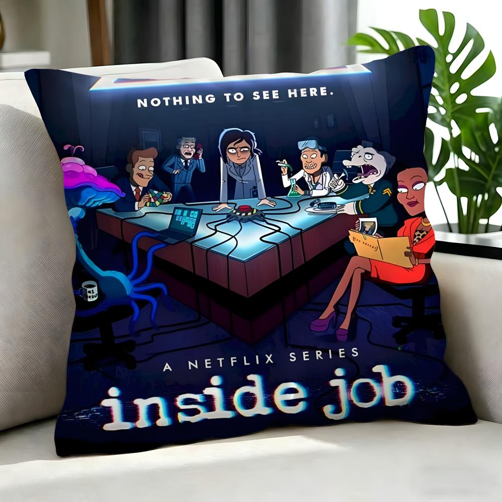 cartoon Inside Job Cushion Cover Cushion Cover Set Pcs x x x Pillowcase Decorative Sofa Home Decor