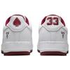 Nike x Kobe Bryant Air Force 1 Abrasion Resistant Abrasion Resistant Low top Skateboard Shoes Unisex White Red IB0018-101