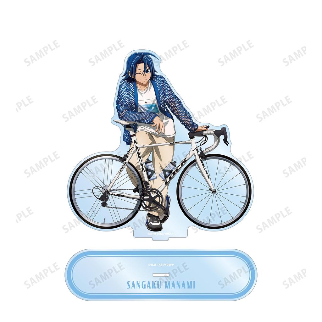 Yowamushi Pedal LIMIT BREAK Original Manami Sangaku Casual Clothes X Road Bike Extra Large Acrylic Stand Illustration Ver.