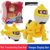 Super Wings Mini Transforming Robot Set: Jett & Jin Kid's Toy Collection