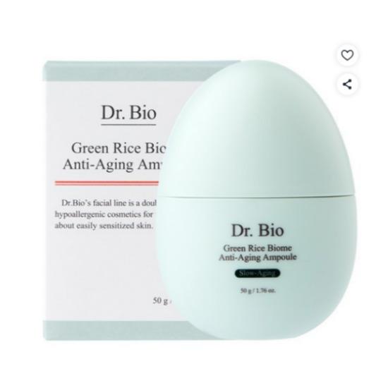 Dr. Bio Green Rice Biome Brightening Ampoule Radiance & Skin Tone Care 50g
