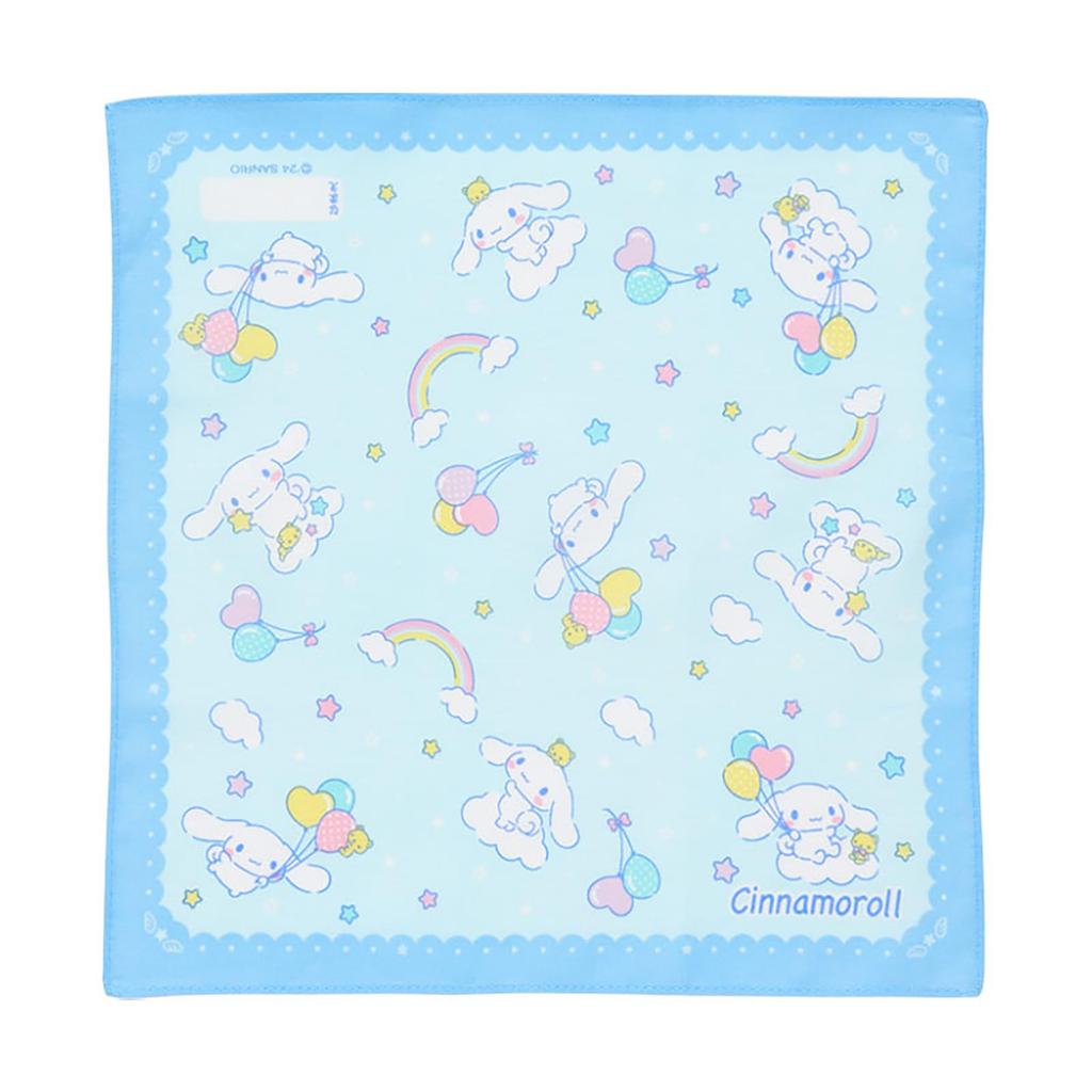 Sanrio Cinnamoroll Cotton Handkerchief with Name Space 144061