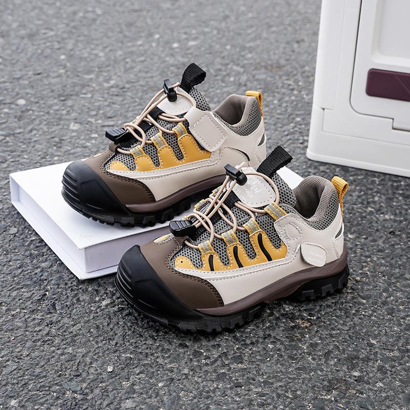 

Children s sports shoes 2025 new popular autumn spring and autumn models girls mountaineering super shoes lightweight boys casual non-slip shoes 30