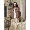 MIXIOU Vintage karierte lässige Reversjacke