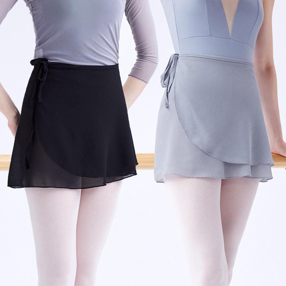 Chiffon Ballet Skirt Wrap Skirt Dance Skirt Fashion Ballerina Tulle Skirt Gymnastics Training