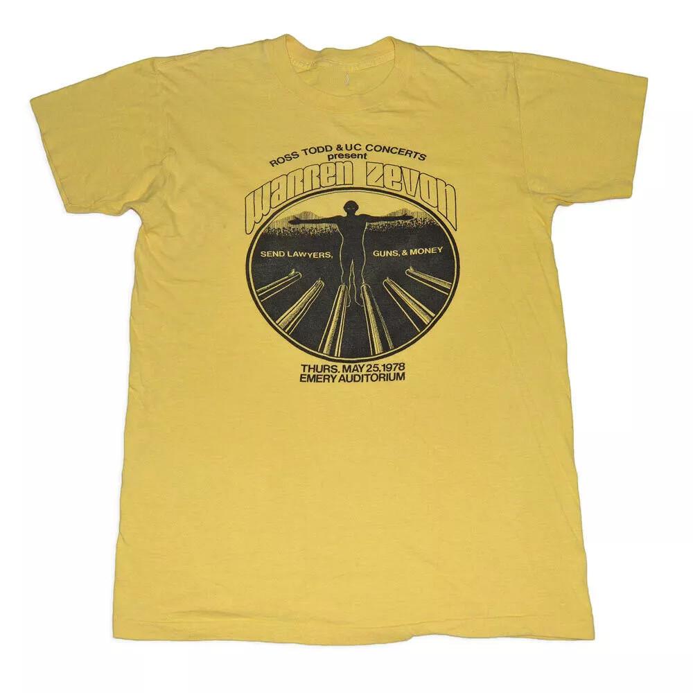 WARREN ZEVON SEND Lawyers, Money T Shirt Full Size S-5XL Unisex T-Shirt XXL