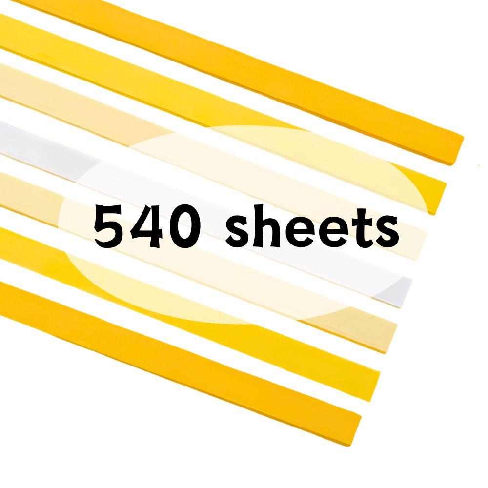

540 Sheets Gradient Star Folding Paper Purple/Yellow Creative Valentine s Day Wedding Anniversary Thanksgiving Gifts YMY