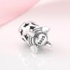 High Quality 925 Sterling Silver Rocket Shape Bead Charms Fit Original European Charm Bracelet Jewelry Making