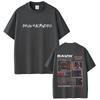 Rapper Rauw Alejandro Cosa Nuestra World Tour 2025 T Shirt Unisex Hip Hop Fashion Street Crewneck T-shirts High Quality Cotton Tees
