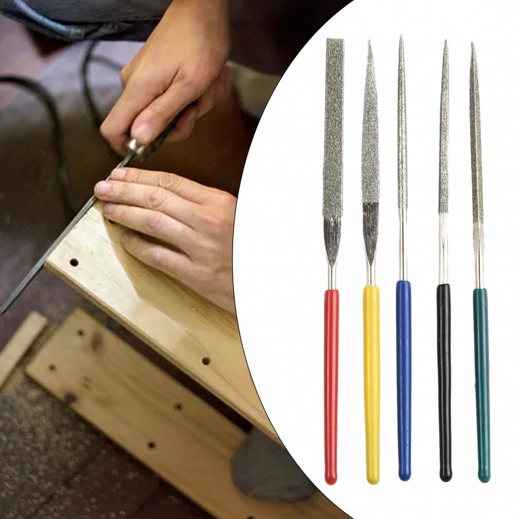DIY Files Woodworking Deburring Diamond Files Flat Grinding