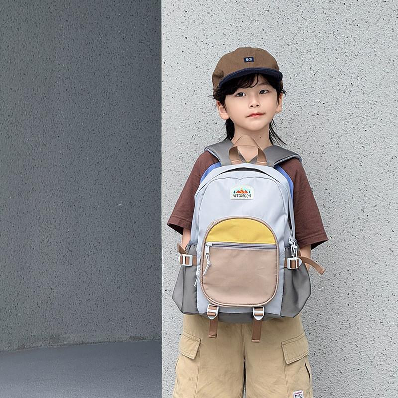 Kids Casual School Backpack With Lightweight Nylon Material And Design Playful