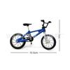 1:18 Scale Alloy Mountain Bike Model Toy