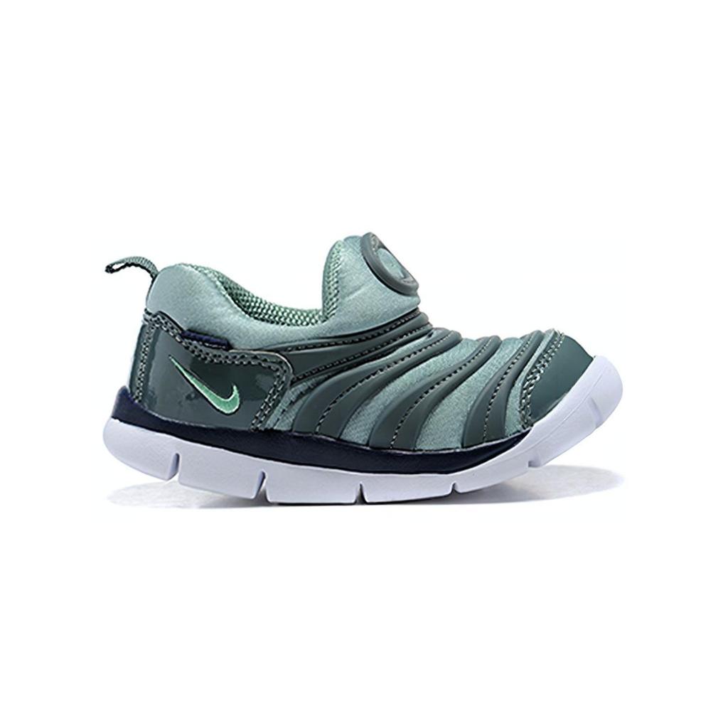 Nike Dynamo Free Slip Resistant Cushioning Abrasion Resistant Low top Toddler Shoes Green Infant And Toddler 343938-006