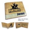 Fortnite Game Embossed Leather Wallet Short PU Leather Student Wallet Gaming Gift 1pcs
