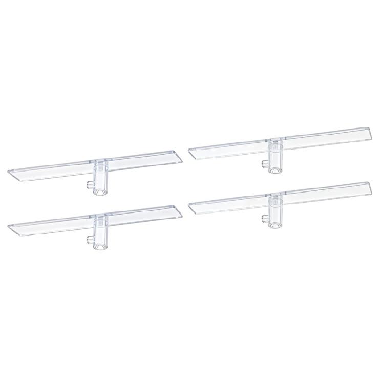 

4 Pack Vertical Kitchen Storage System Holds Blender Attachments and Utensils Suitable for Space Efficient Organization