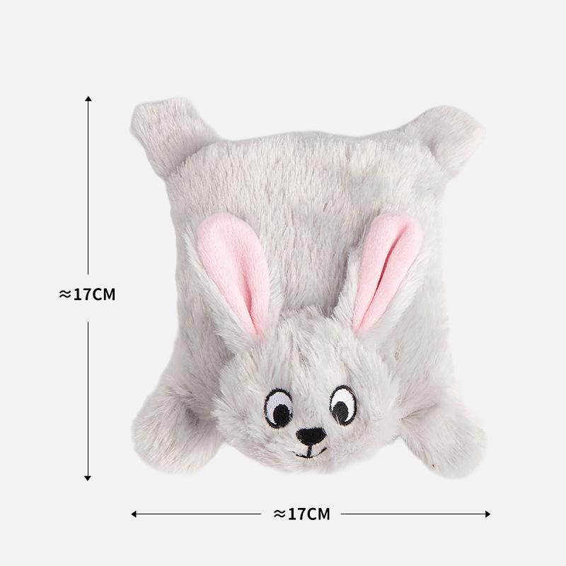 FOFOS Two Fuli Small Dog Sound Toys - Interactive Barking Pet Play