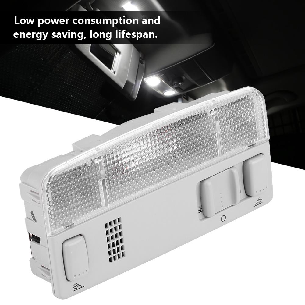Car Interior Reading Light Dome Lamp for Golf MK4 Bora Passat Skoda Gray 1TD947105