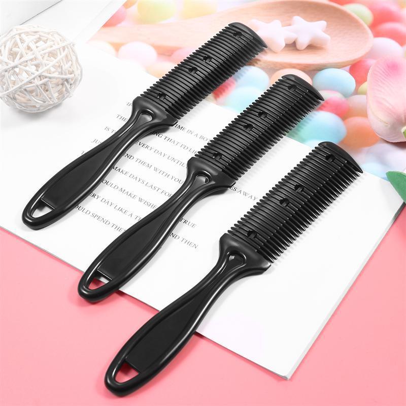 Double-Sided Knife Hair Cutting Comb Hair Thinning Bangs Hairdressing Hairdresser Comb Home Hair Care Supplies