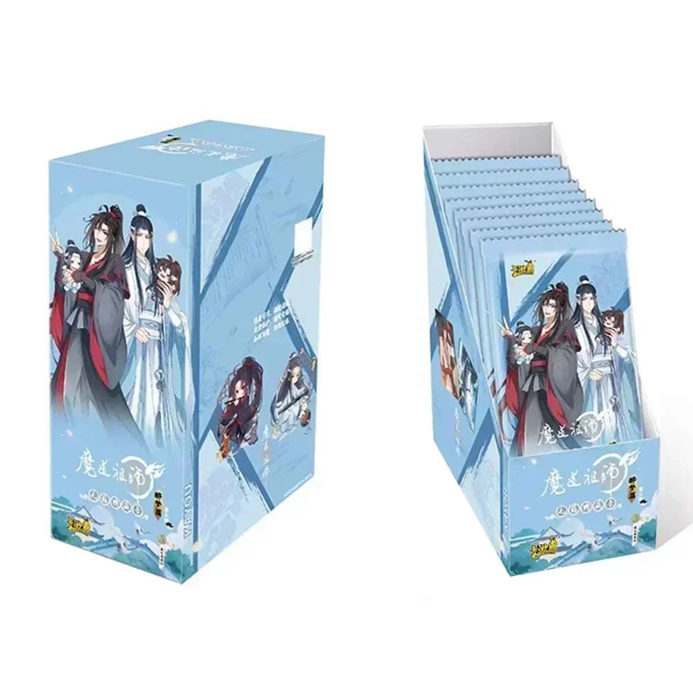 Genuine The Founder of Diabolism Card Lan Wangji Wei Wuxian Novel Characters Collectible Card Mo Dao Zu Shi Peripheral Cards