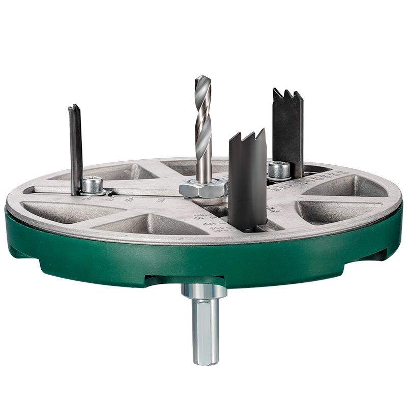 Adjustable Carbide Three-Claw Woodworking Hole Opener, 45-135mm