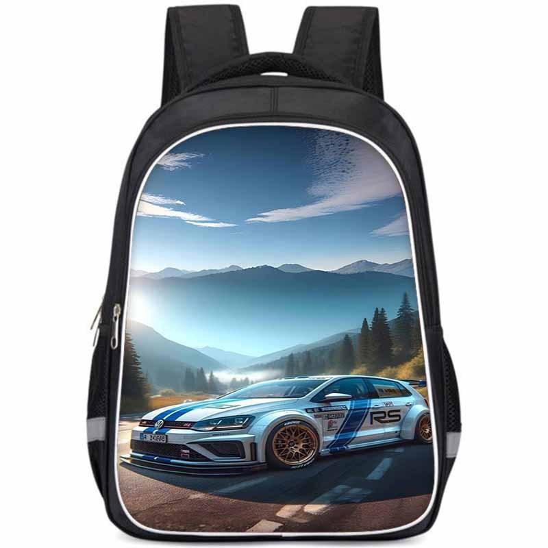 Large Capacity Lightweight Oxford Cloth Kids Backpack For School Boys And Girls