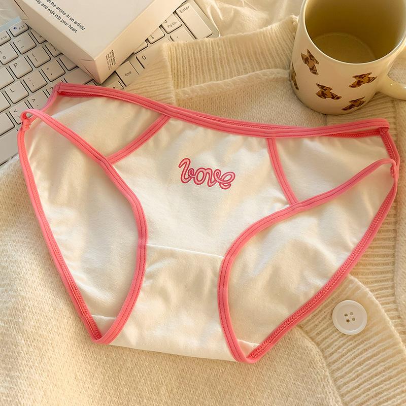 

Нижнее белье Pure Desire для девочек, бесшовное, из чистого хлопка, дышащее, удобное, сексуальное, не раздражает кожу, хлопковые трусики с заниженной талией и треугольными чашечками M белый