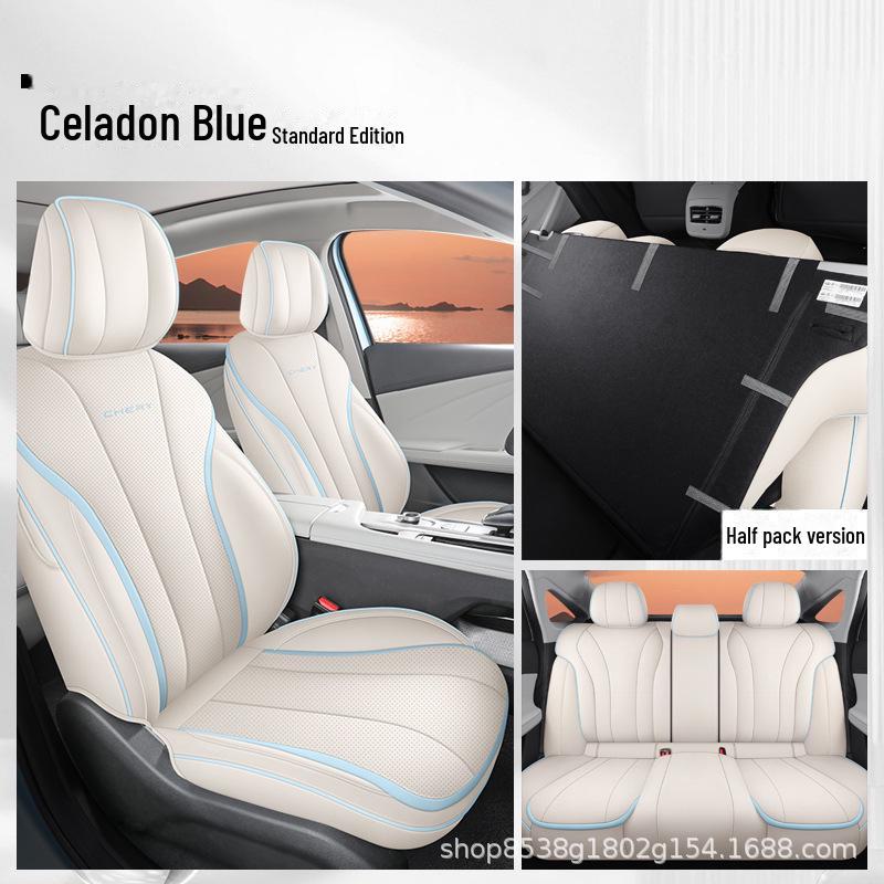 

Подушка сиденья Chery Fengyun A8 из перфорированной кожи с полным обхватом - Lingfeng Zhufeng All-Season Fit Chery Fengyun A8