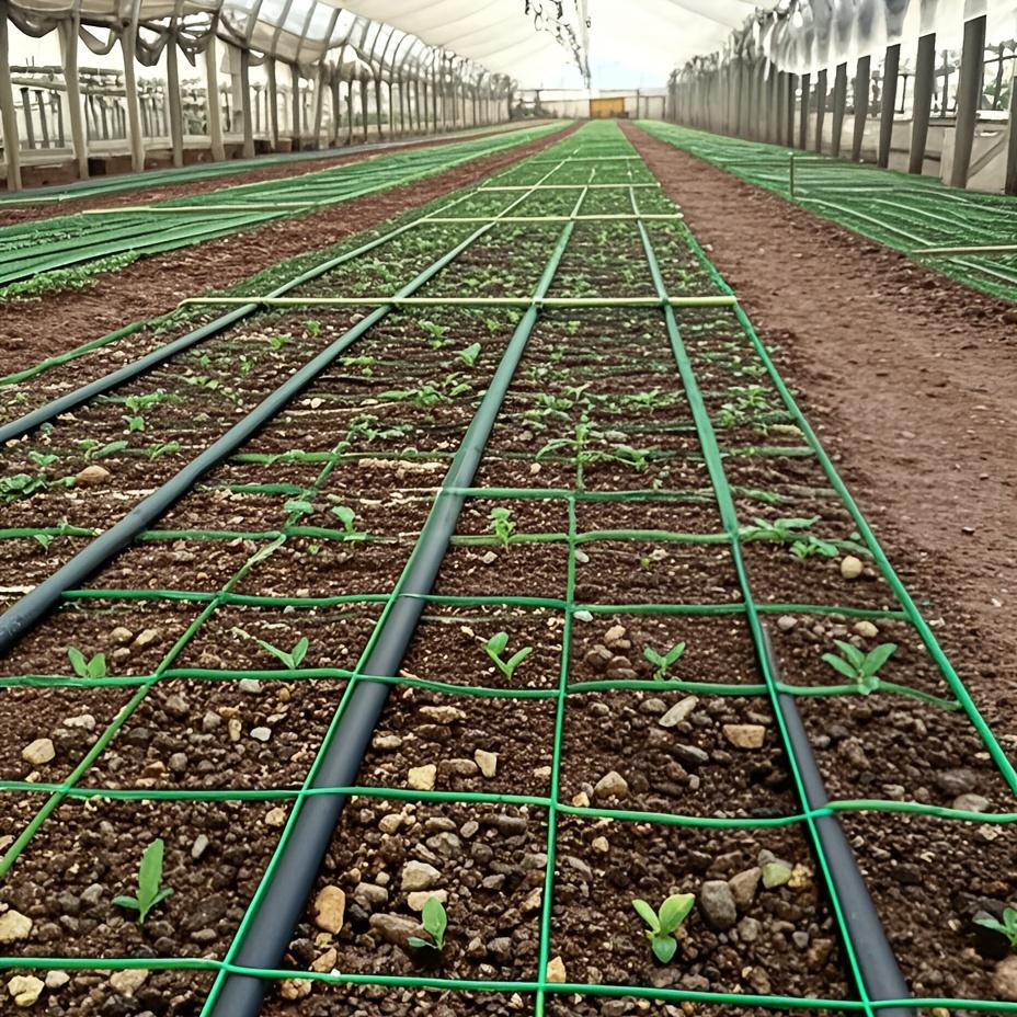 High-quality Garden Climbing Netting Strong PE Plant Trellis for Climbing Plants Loofah Morning Glory Flowers Cucumber Vine
