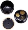 Nakatani Brothers Company Yamanaka Lacquerware Natsume Inner Black Kodaiji Makie 2.2 (with Lid) 33-4805 -