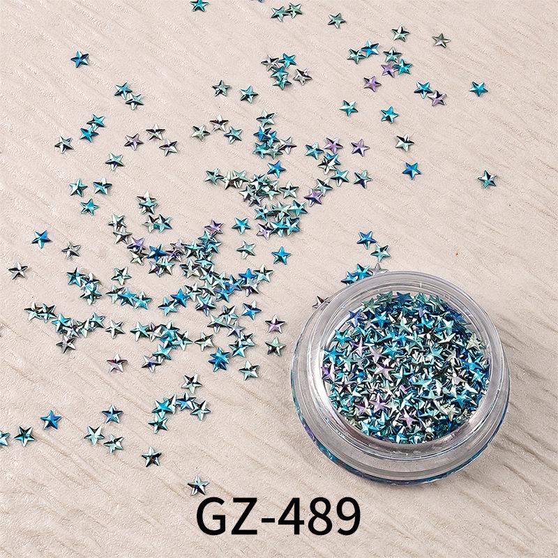

Nail Art Star Glitter: Five-Pointed Metallic DIY Decor