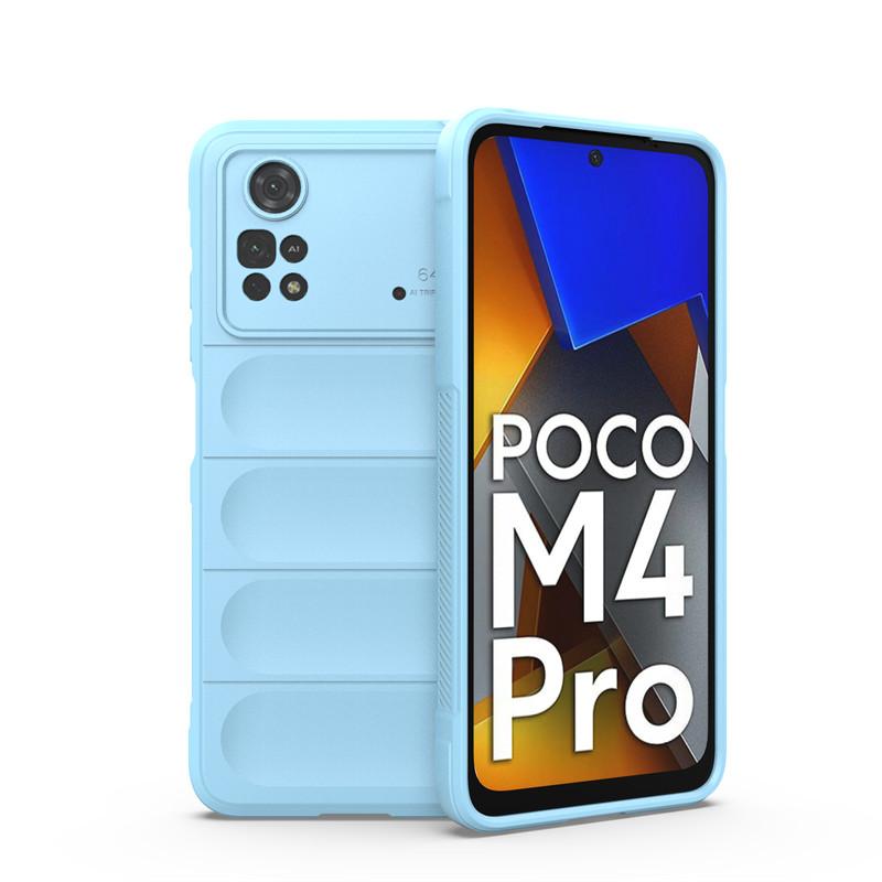 For Xiaomi Poco M4 Pro 4G Case Poco M4 X4 Pro 5G X3 NFC Cover Skin-Friendy Shockproof Silicone TPU Phone Cover Poco M4 Pro 4G