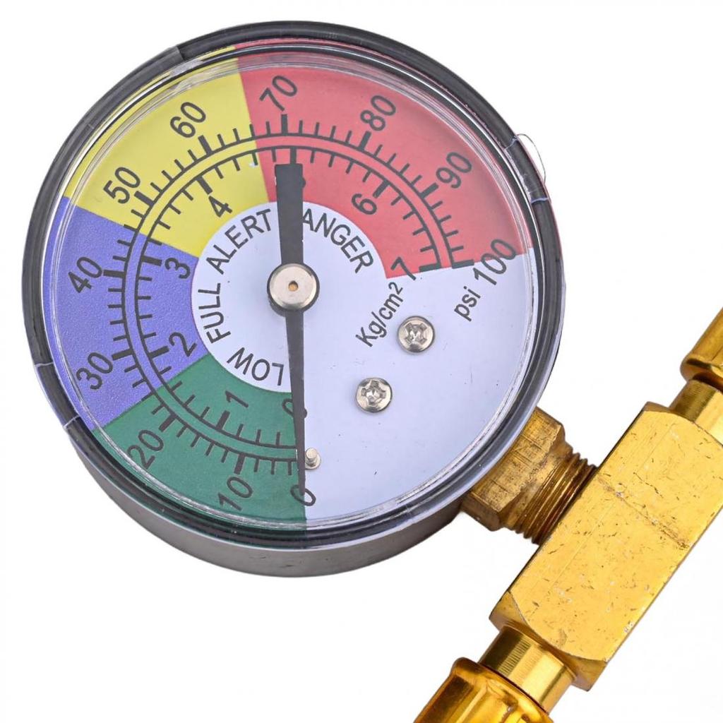 Car Recharge Charging Pipe Hose With Gauge R1234YF U-Charge Hose