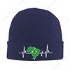 Brazilian Flag Brazil Beanie Cap Unisex Winter Warm Bonnet Femme Knitted Hat Brazilian Proud Skullies Beanies Hats