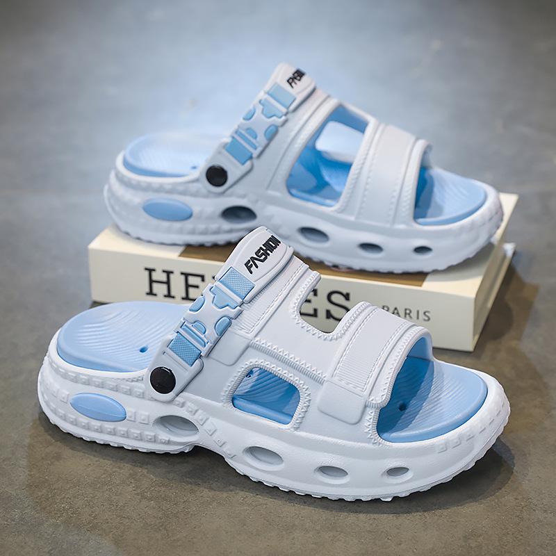 Men's Summer Thick Sole Non-Slip Sports Sandals: Breathable, Wear-Resistant, Cloud-Like Comfort for Outdoor Use