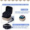 Shockproof Travel Supply Case Stores 9 Cooling Vials Securely Leakproof Refrigerator Organizers for Vials Storage