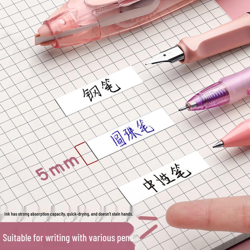 Changli Click-type Portable Correction Tape with Replaceable Core - High-Quality Japanese White-out Tape