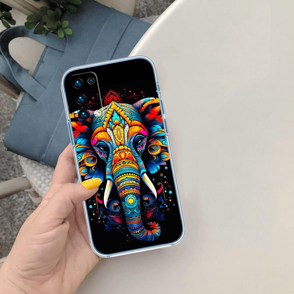 

LO4 Чехол для телефона Animal Elephant для LG K22 K30 K40 K40S K41 K42 K50 K50S K51 K51S K52 K61 K62 K71 K92 Q60 Q61 V40 V50 V60 LG K22