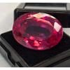 Certified Natural Dark Pink Ruby Oval Cut 37-39 Ct Fabulous Loose Gemstone
