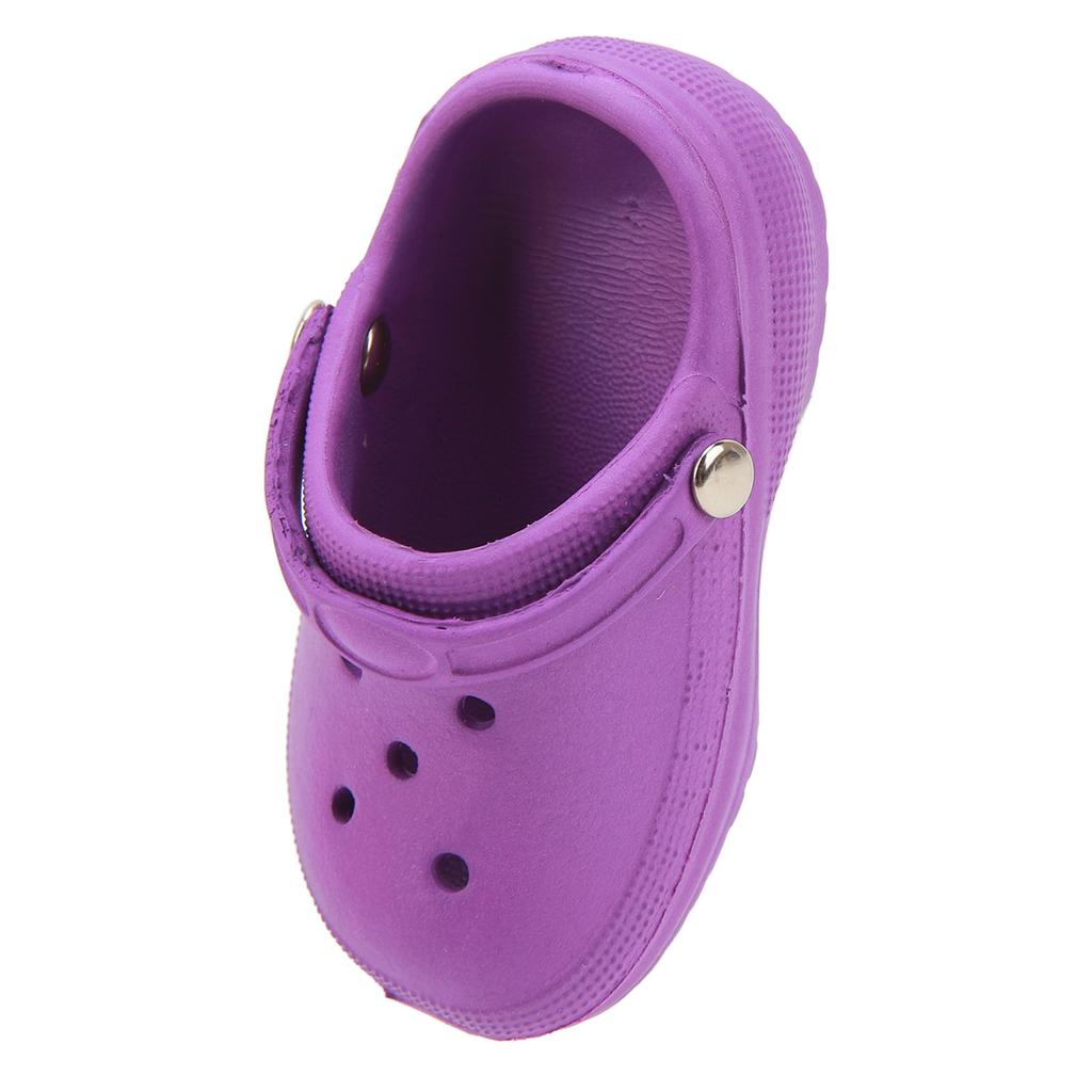 Shoe Shape Car Diffuser Cute Miniature Shoe Shape Car Fragrance for Refreshing Decoration Purple