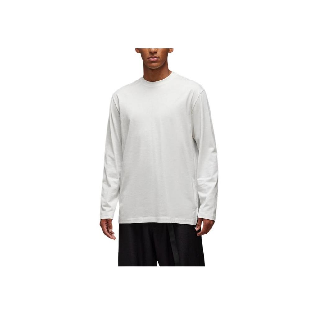 Adidas X Y-3 U GFX L/S Tee White Unisex Streetwear JM3234