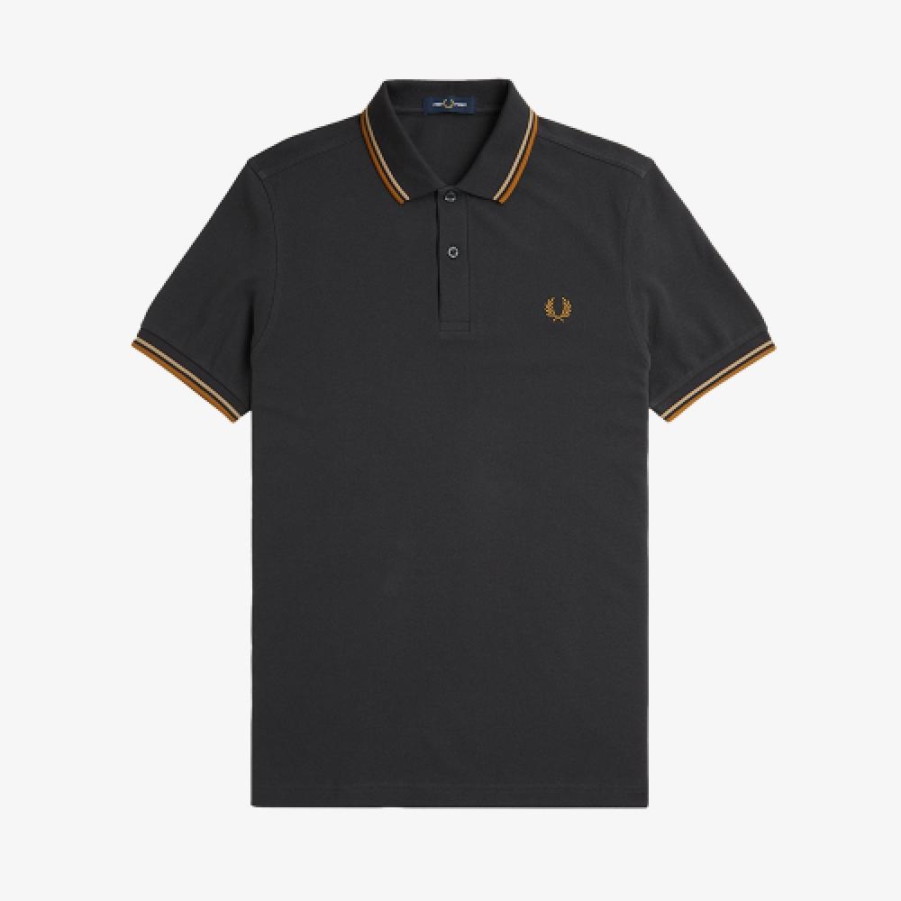 Fred Perry [m3600] Pánská polokošile Fred Perry s dvojitým lemováním U93 Afpm2413600 U93