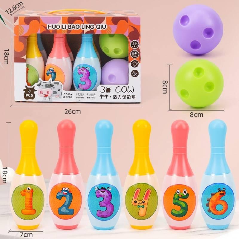 Children's Bowling Fun Plastic Bowling Set For Kids