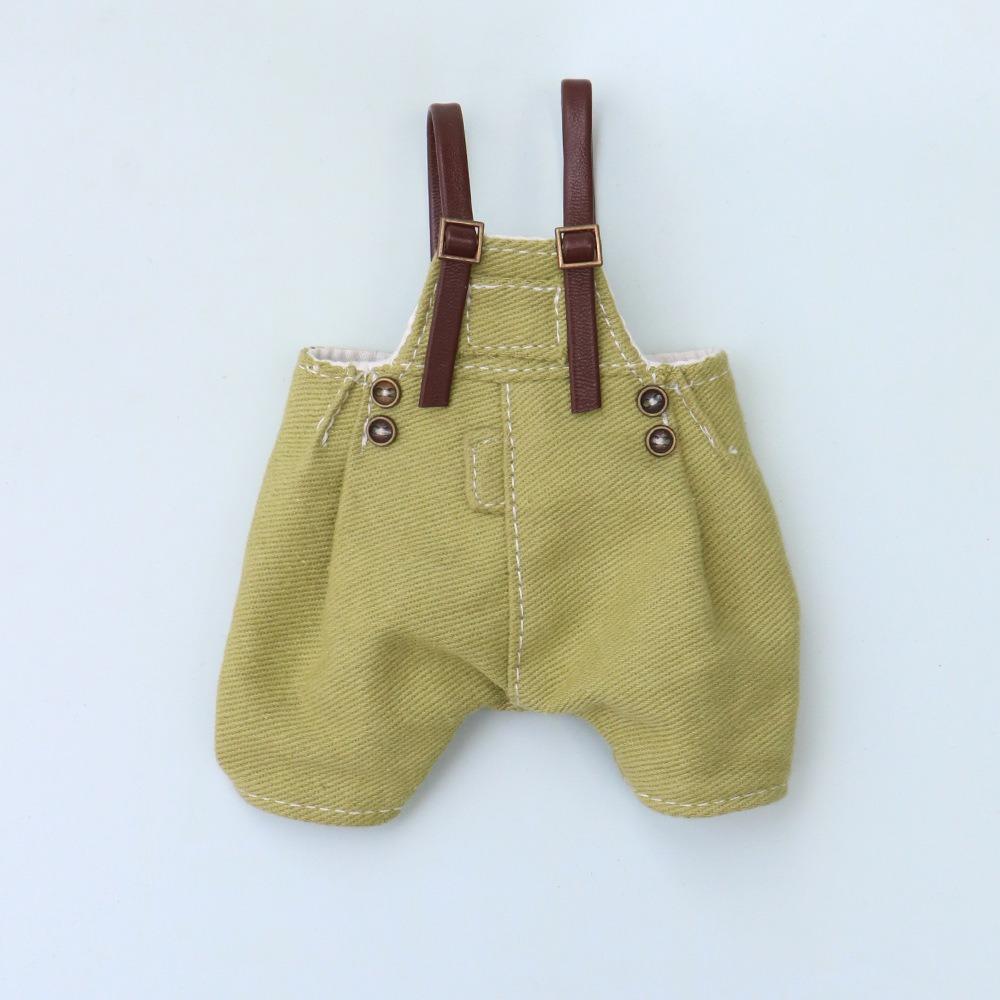Suspender Trousers Doll Denim Pants Dress Up Doll Overalls Bjd Doll Clothes Doll Accessories