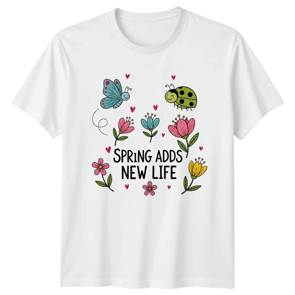 Spring Adds New Life TShirt Nature Garden Gift For Him And Her S